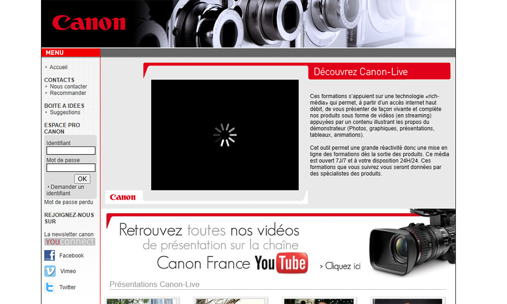 Canon Live
